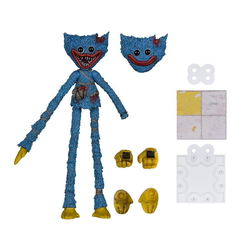 Poppy Playtime Huggy Wuggy (Ruined) 7-Inch Action Figure
