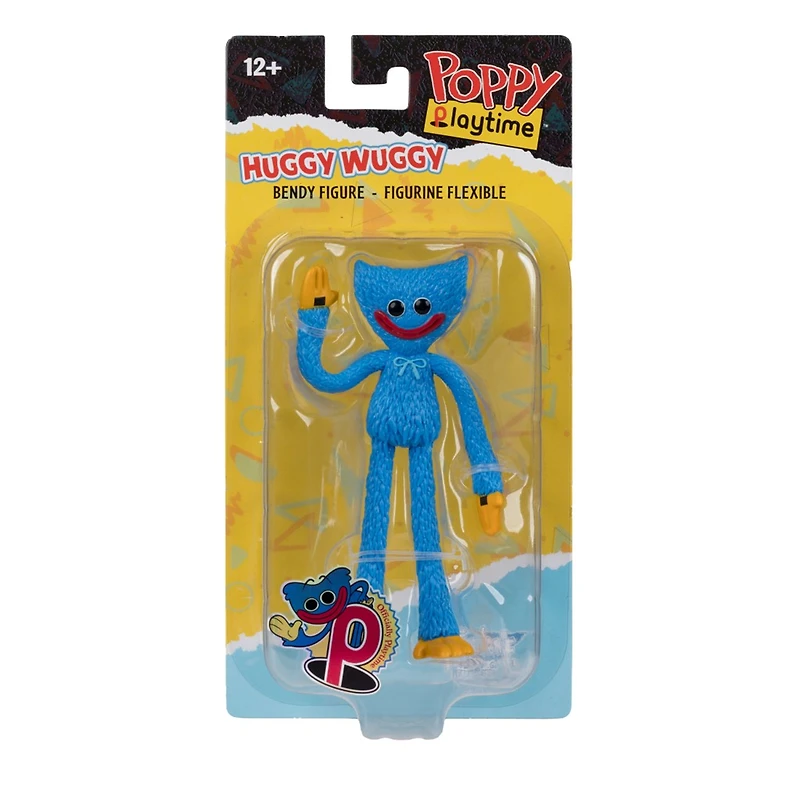 Poppy Playtime Huggy Wuggy 4.5-Inch Bendable Figure