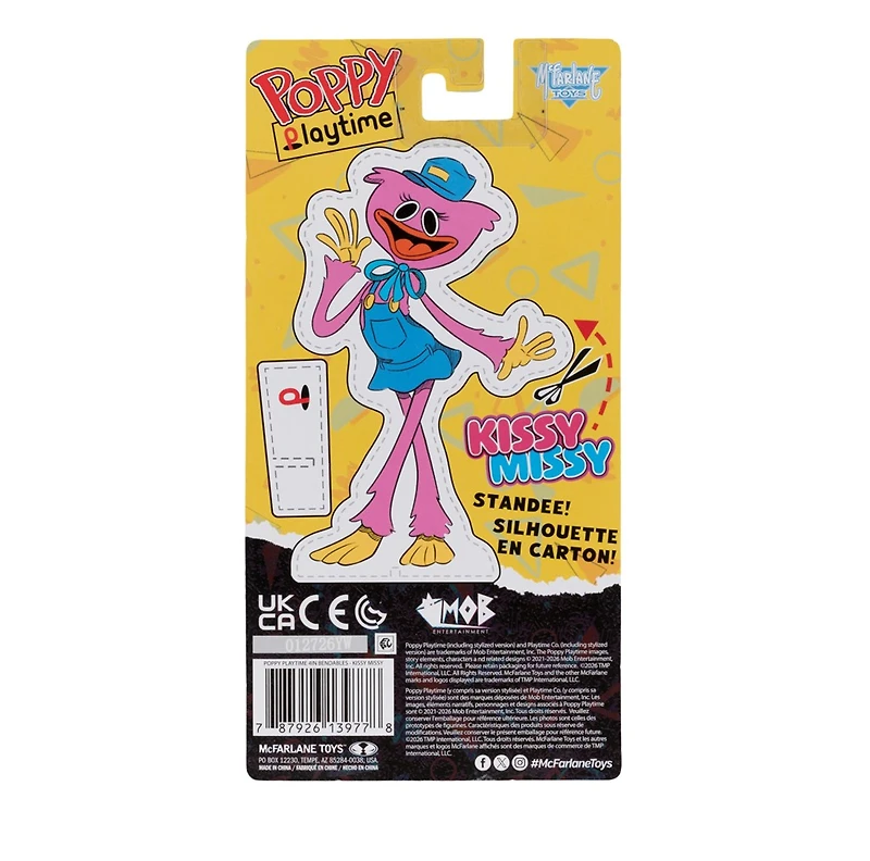 Poppy Playtime Kissy Missy 4.5-Inch Bendable Figure