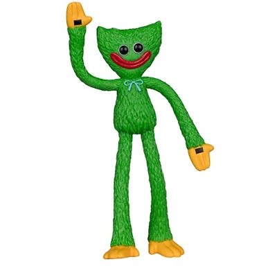 Poppy Playtime Green Huggy Wuggy 4.5-Inch Bendable Figure