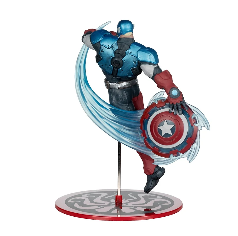 Marvel Rivals Captain America 1:10th Scale Collectible