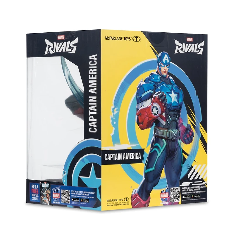 Marvel Rivals Captain America 1:10th Scale Collectible