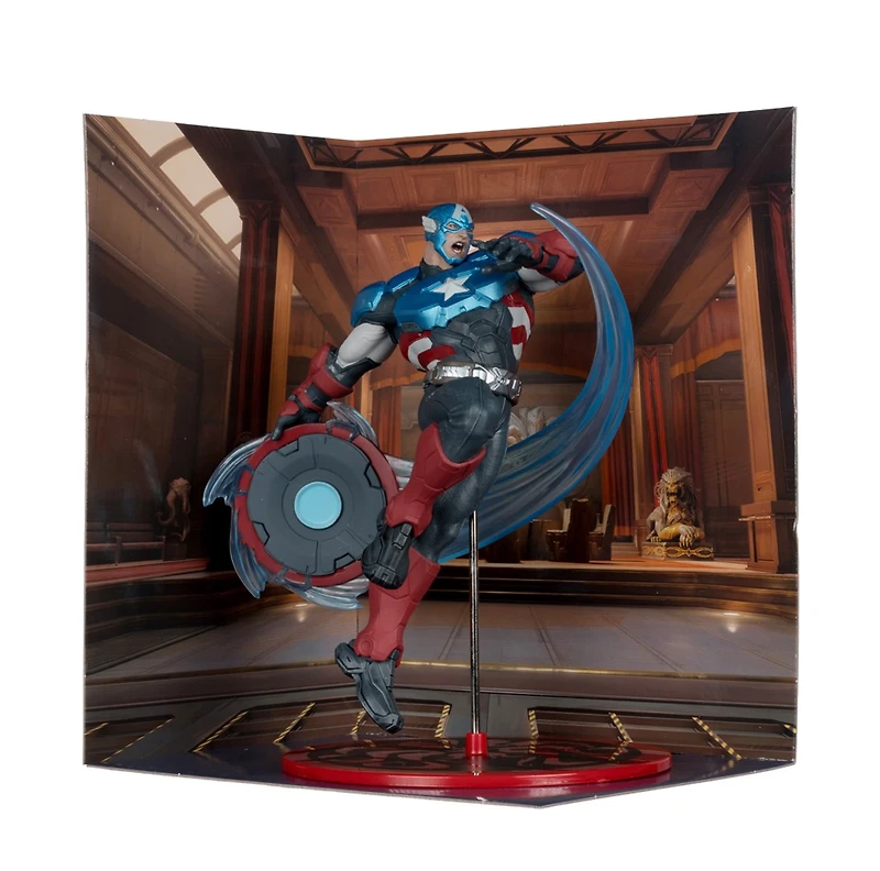 Marvel Rivals Captain America 1:10th Scale Collectible
