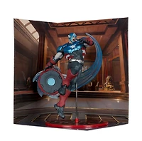Marvel Rivals Captain America 1:10th Scale Collectible