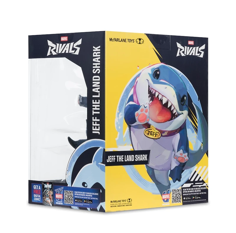 Marvel Rivals Jeff The Land Shark 1:10th Scale Collectible