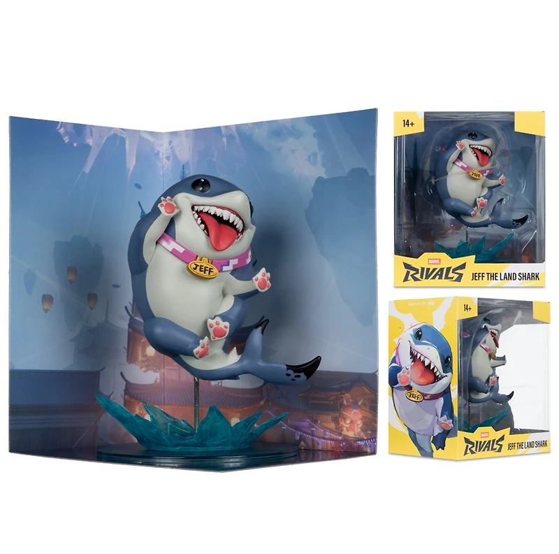 Marvel Rivals Jeff The Land Shark 1:10th Scale Collectible
