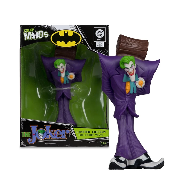 DC Direct The Joker Limited Edition Collector Vinyl (Todd's Mods) 4.5-Inch Scale Posed Figure