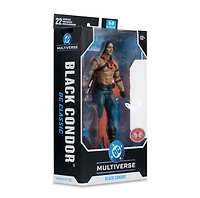 DC Multiverse Black Condor (DC Classic) 7-Inch Action Figure McFarlane Toys Red Platinum Edition