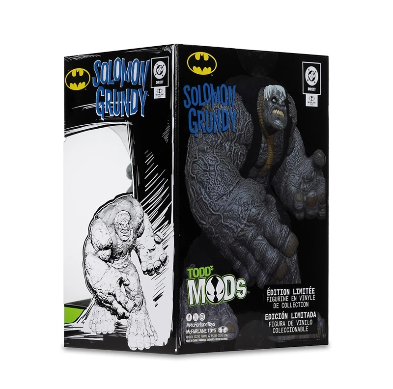 DC Direct Solomon Grundy Limited Edition Collector Vinyl (Todd's Mods) 4.5-Inch Scale Posed Figure