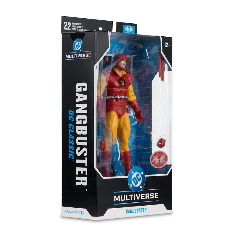 DC Multiverse Gangbuster (DC Classic) 7-Inch Action Figure McFarlane Toys Red Platinum Edition