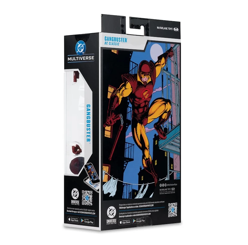 DC Multiverse Gangbuster (DC Classic) 7-Inch Action Figure McFarlane Toys Red Platinum Edition