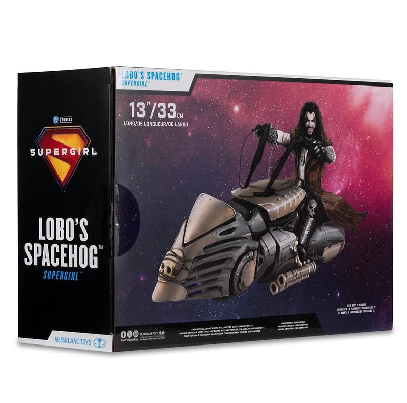 DC Multiverse Lobo's Spacehog (Supergirl Movie) Vehicle