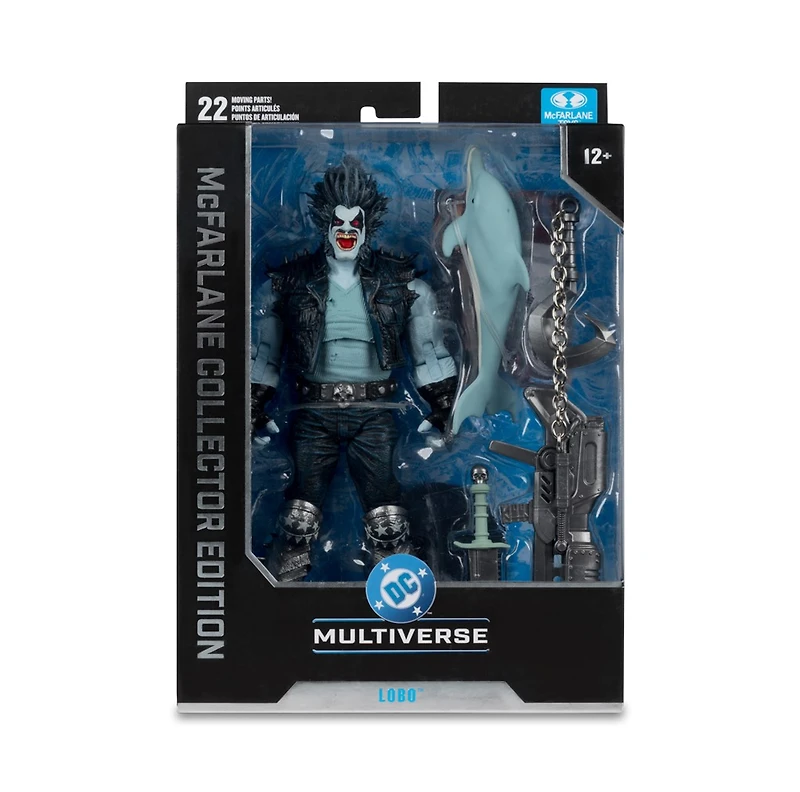 DC Multiverse Lobo (DC Classic) 7-Inch Action Figure McFarlane Collector Edition #58