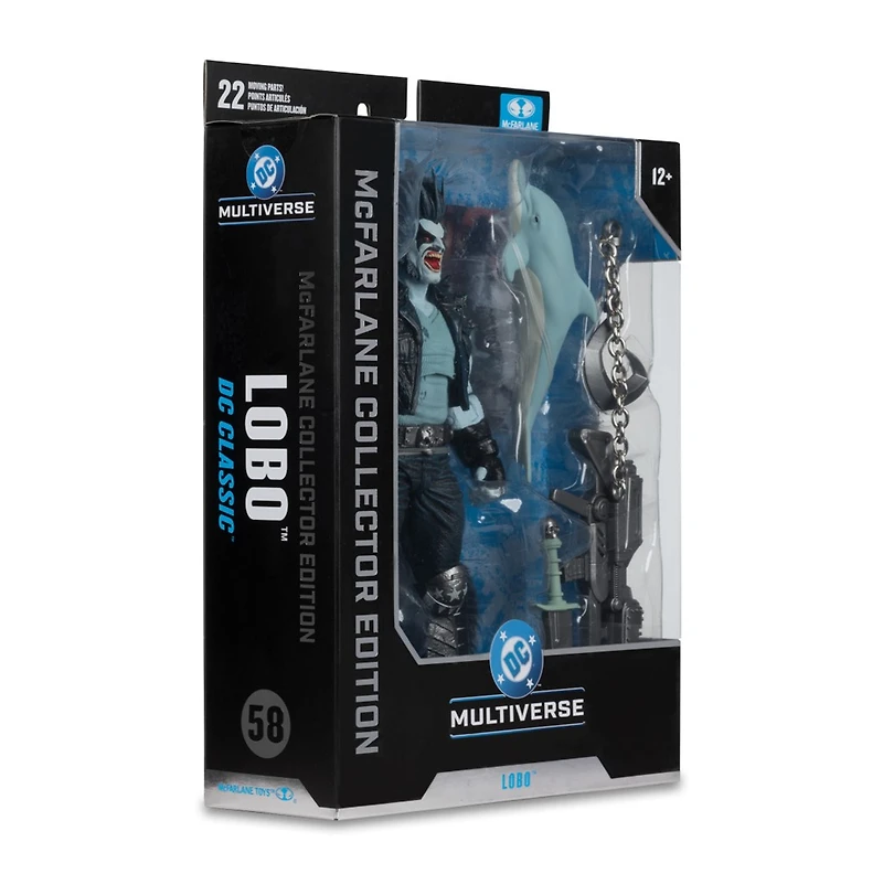 DC Multiverse Lobo (DC Classic) 7-Inch Action Figure McFarlane Collector Edition #58