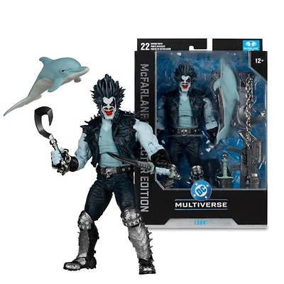 DC Multiverse Lobo (DC Classic) 7-Inch Action Figure McFarlane Collector Edition #58