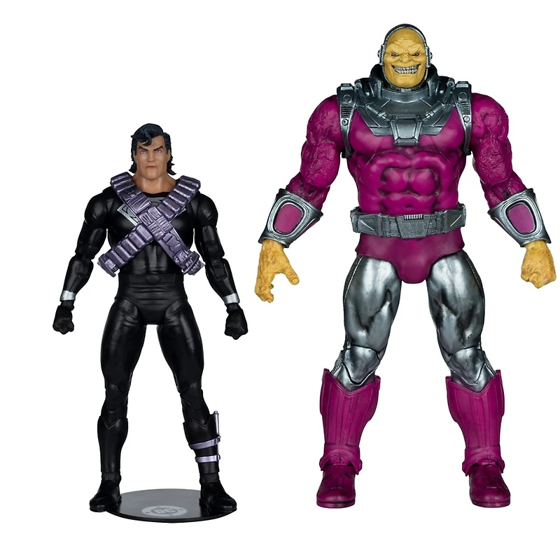 DC Multiverse Superman vs Mongul 2pk (Return of Superman) 7-Inch Action Figure and Mega Figure