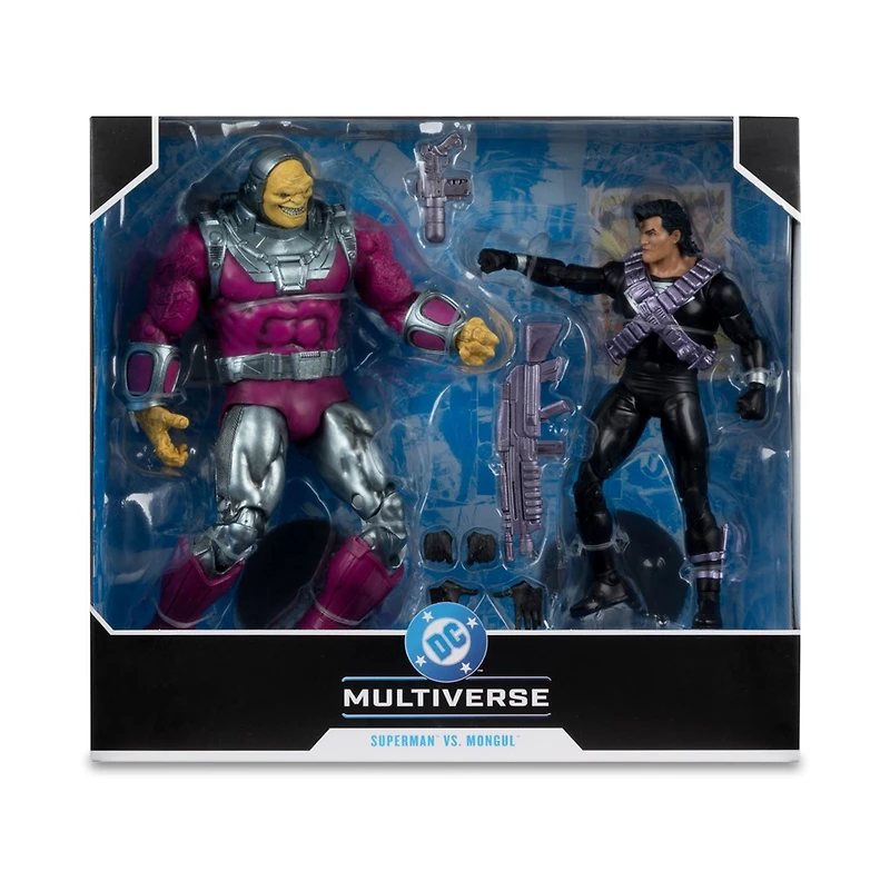 DC Multiverse Superman vs Mongul 2pk (Return of Superman) 7-Inch Action Figure and Mega Figure