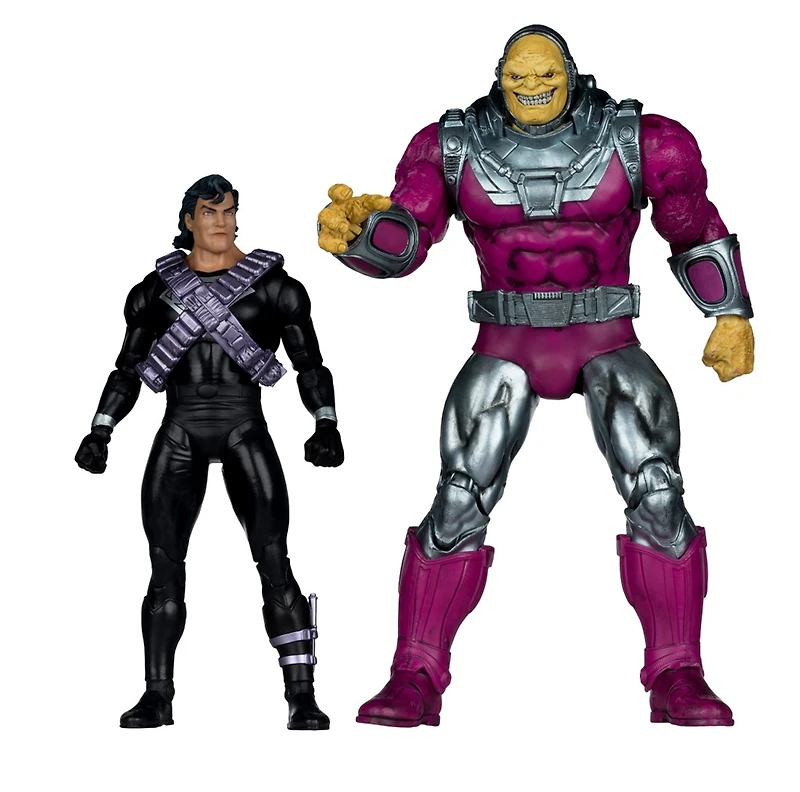 DC Multiverse Superman vs Mongul 2pk (Return of Superman) 7-Inch Action Figure and Mega Figure