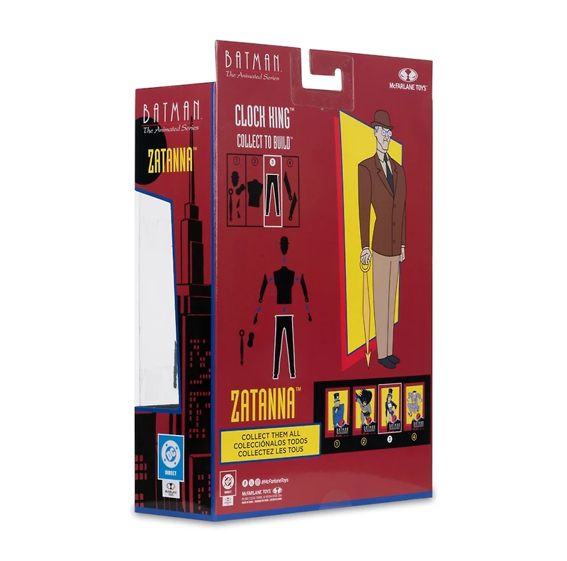 Batman: The Animated Series Zatanna 6-Inch Build-A Figure