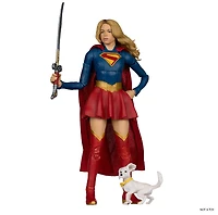 DC Multiverse Supergirl and Puppy Krypto (Supergirl Movie) 7-Inch Action Figure (Deluxe Theatrical Edition)