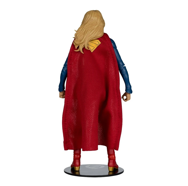 DC Multiverse Supergirl and Puppy Krypto (Supergirl Movie) 7-Inch Action Figure (Deluxe Theatrical Edition)