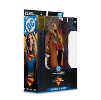 DC Multiverse Supergirl and Krypto (Supergirl Movie) 7-Inch Gold Label Action Figure (Deluxe Theatrical Edition)