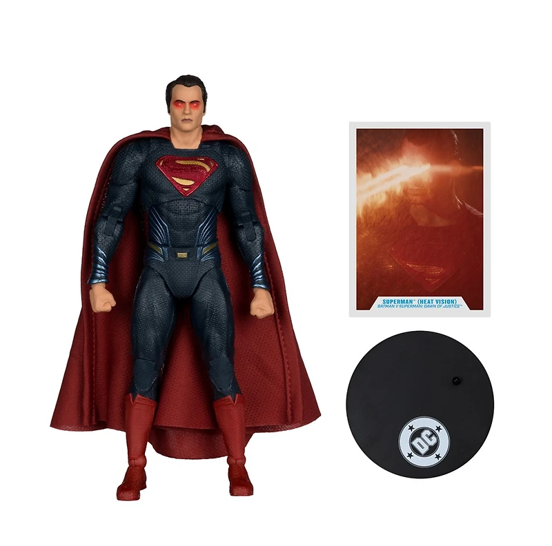 DC Multiverse Superman (Heat Vision) (Batman V Superman: Dawn of Justice) 7-Inch Action Figure