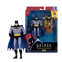 Batman: The Animated Series Batman (with Alternate Expressions) 6-Inch Build-A Figure