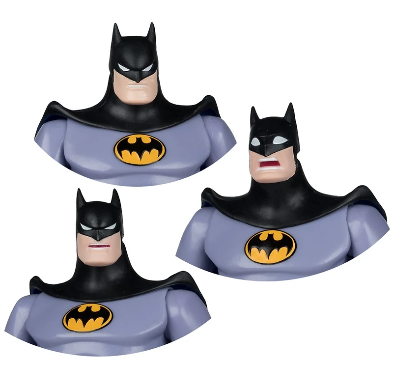 Batman: The Animated Series Batman (with Alternate Expressions) 6-Inch Build-A Figure