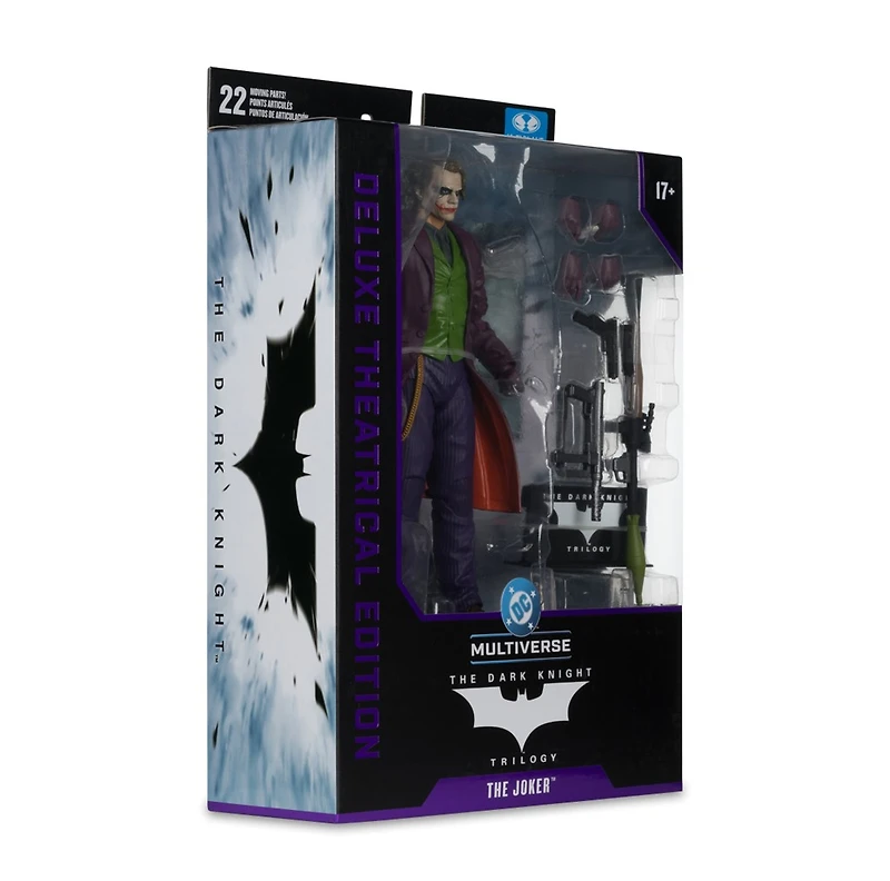 DC Multiverse The Joker (The Dark Knight) 7-Inch Action Figure (Deluxe Theatrical Edition)