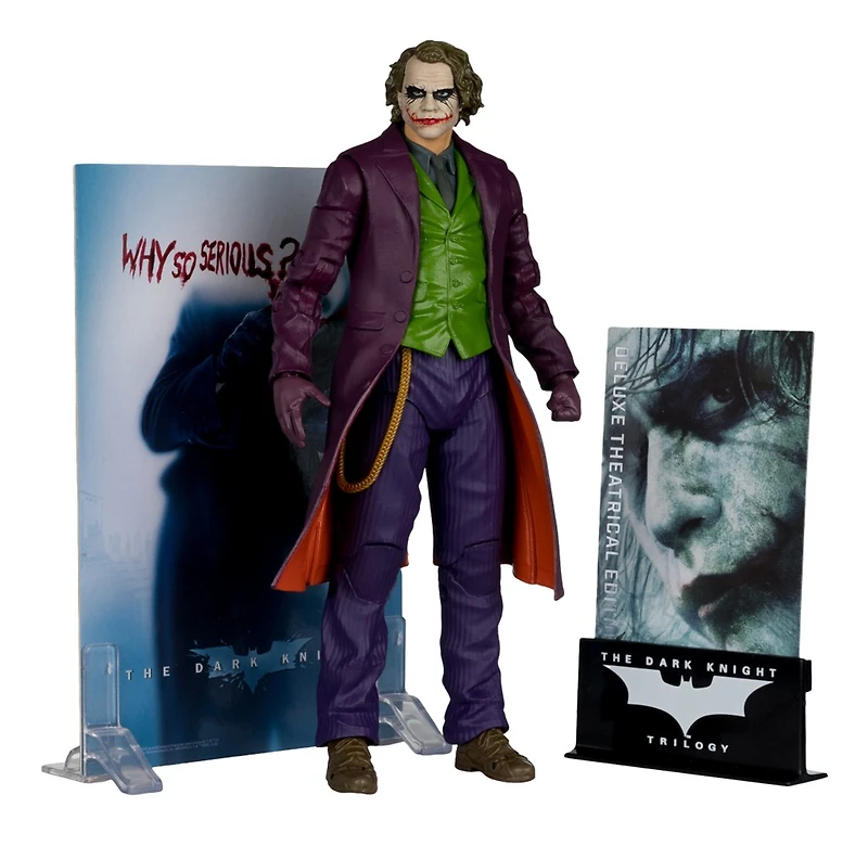 DC Multiverse The Joker (The Dark Knight) 7-Inch Action Figure (Deluxe Theatrical Edition)