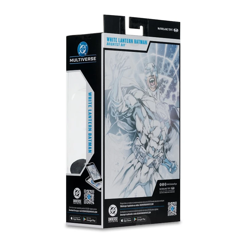 DC Multiverse White Lantern Batman (Brightest Day) 7-Inch Action Figure Red Platinum Edition