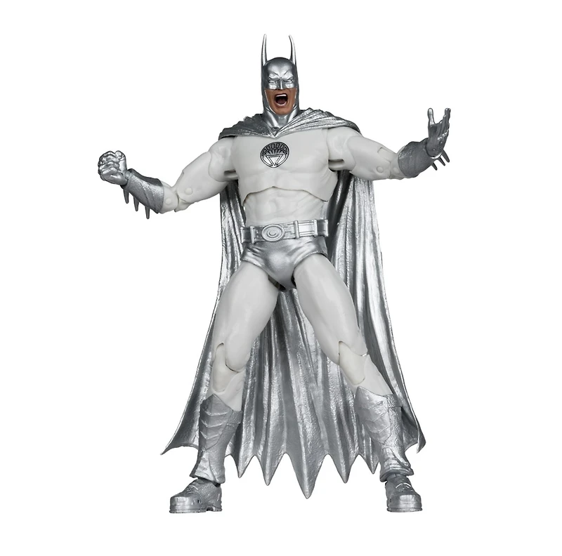 DC Multiverse White Lantern Batman (Brightest Day) 7-Inch Action Figure Red Platinum Edition
