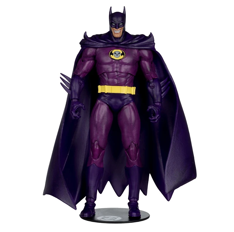 DC Multiverse Batman (Injustice Gang) (JLA: Rock of Ages) 7-Inch Action Figure Red Platinum Edition