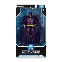 DC Multiverse Batman (Injustice Gang) (JLA: Rock of Ages) 7-Inch Action Figure Red Platinum Edition