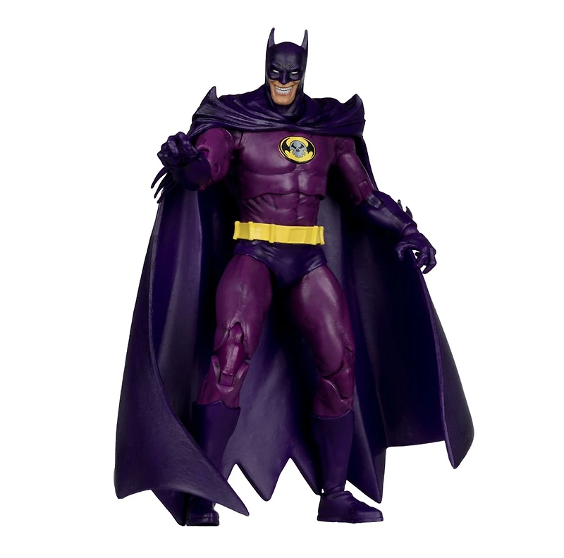DC Multiverse Batman (Injustice Gang) (JLA: Rock of Ages) 7-Inch Action Figure Red Platinum Edition