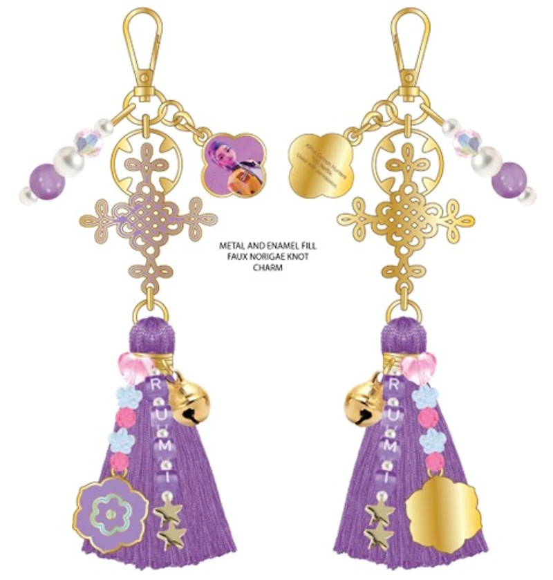 KPOP Demon Hunter Rumi Norigae Charm Keychain