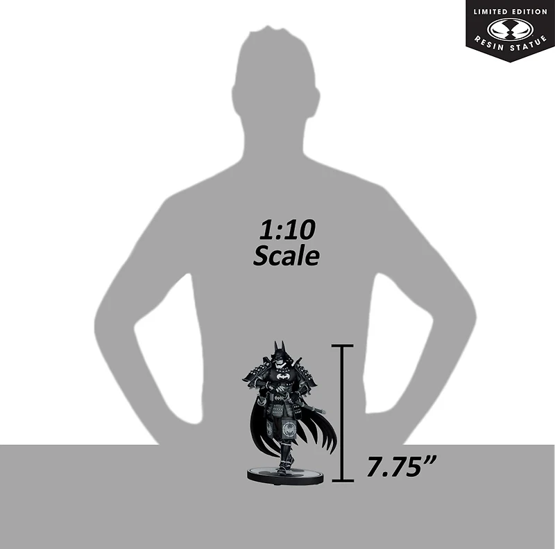 DC Direct Batman Ninja (Batman Black & White) 1:10 Scale Resin Statue Limited Edition