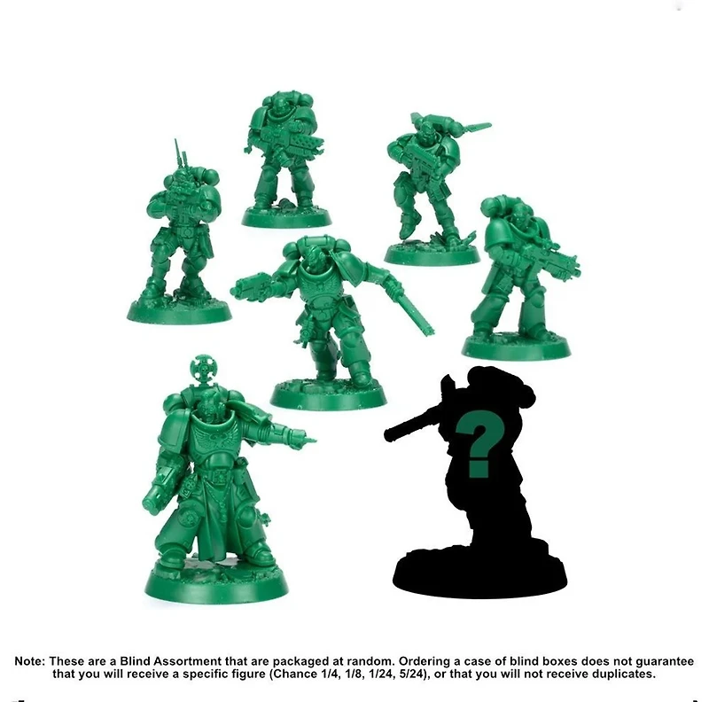 Warhammer 40,000 Heroes Space Marine Dark Angels Surprise Box