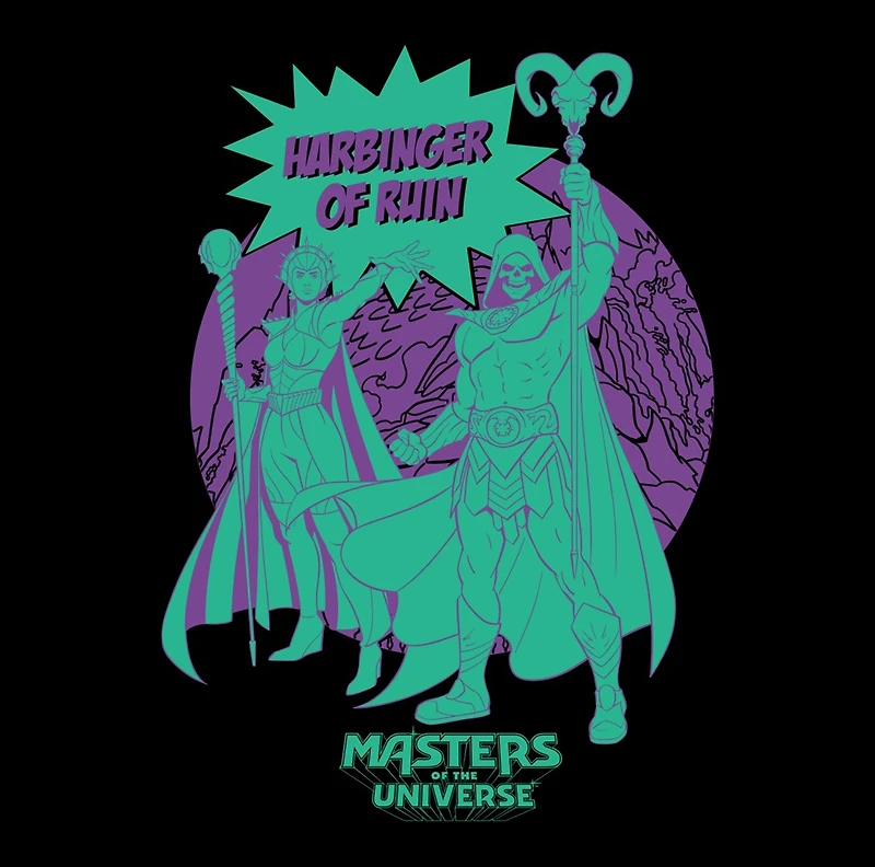 Masters of the Universe Evil Warrior Black T-Shirt