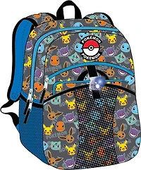 Pokemon Kids Backpack with Lunchbag Set