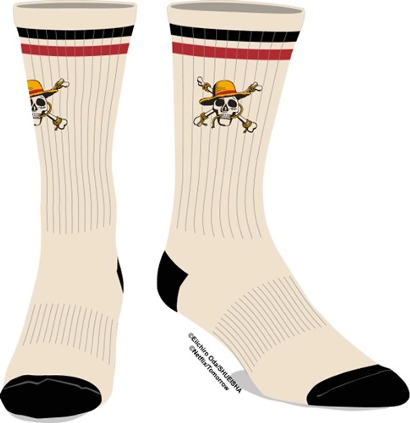 One Piece Skull Logo Socks
