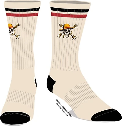 One Piece Skull Logo Socks