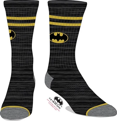 DC Batman Black and Grey Socks