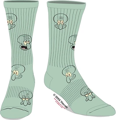 Spongebob Squarepants: Squidward Green Socks