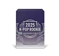 2025 Teleca K-Pop Rookie Card Collection - Trading Card Pack (5 Cards)