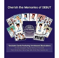 2025 Teleca K-Pop Rookie Card Collection - Trading Card Pack (5 Cards)