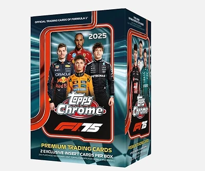 2025 Topps Chrome Formula 1 Value Box