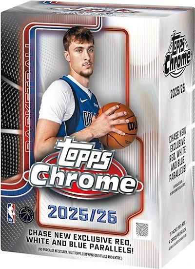 2025/26 Topps Chrome Basketball Value Box