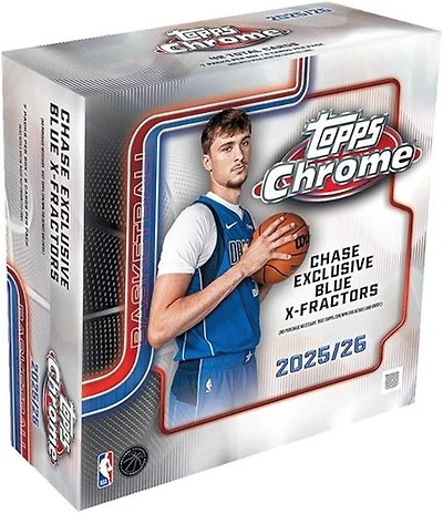 2025/26 Topps Chrome Basketball Mega Box